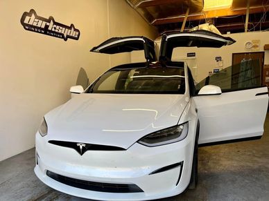 each tesla window tint is professionally cut pattern to fit perfect no seams or gaps like factory gl