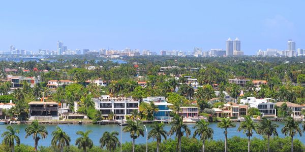Panoramic View of South Florida