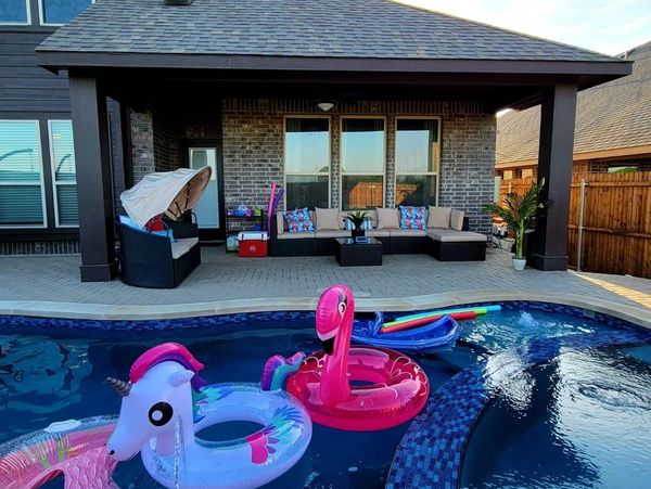 backyard pool