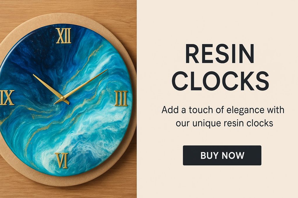 Crafted with premium resin, shimmering textures, and metallic accents.