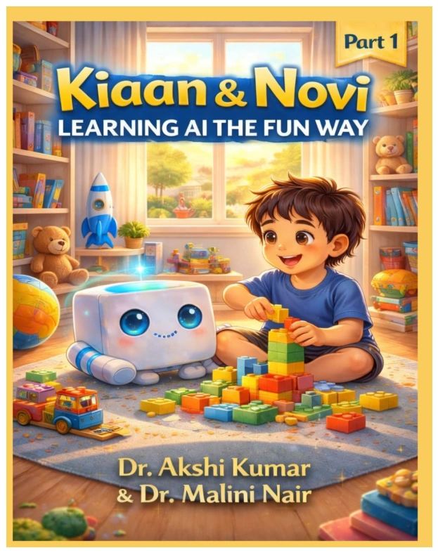 Kiaan and Novi: Learning AI the Fun Way book cover