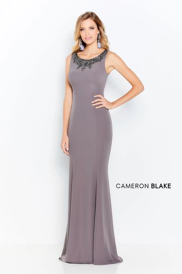 CAMERON BLAKE #120621
MOTHER OF THE BRIDE/GROOM DRESS IN SMOKEY MINK