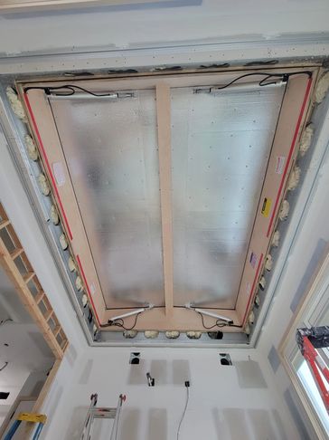 operable aluminum un-finished roof hatch, sukkah roof hatch, opening roof hatch, sukkah skylight