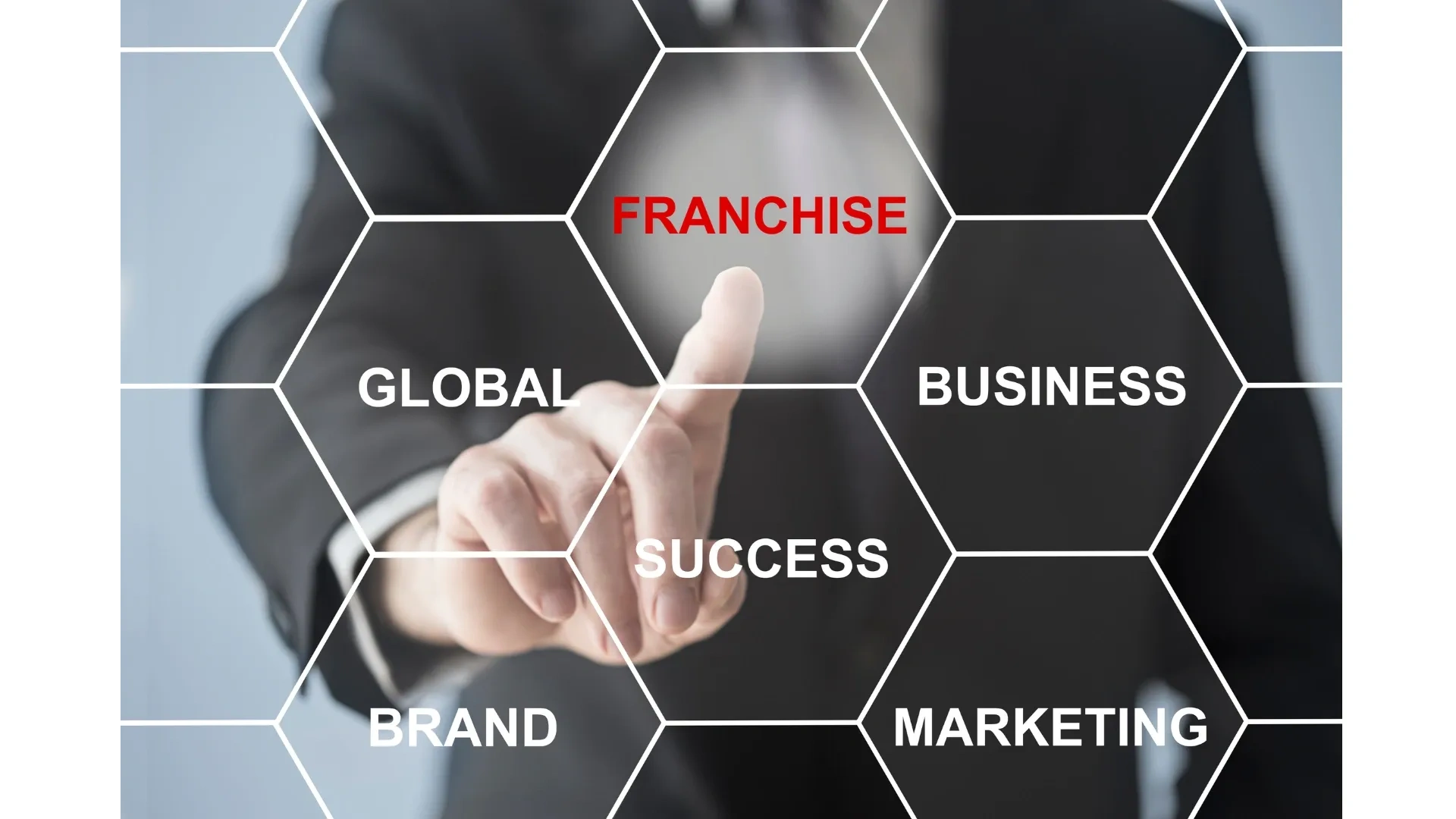 Picture of selection of franchise business. 