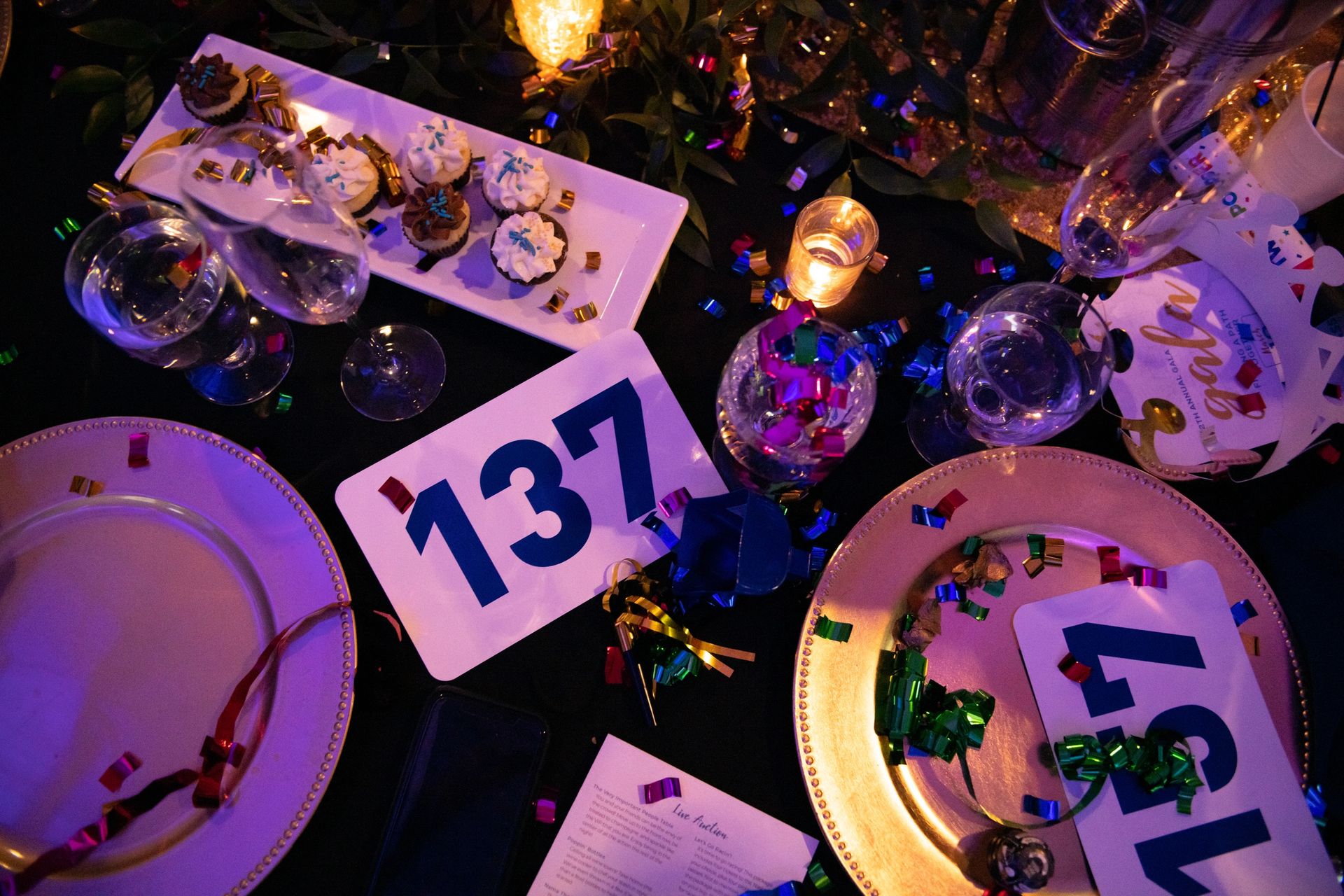 Larsen & Larsen benefit auctioneers leading a charity gala