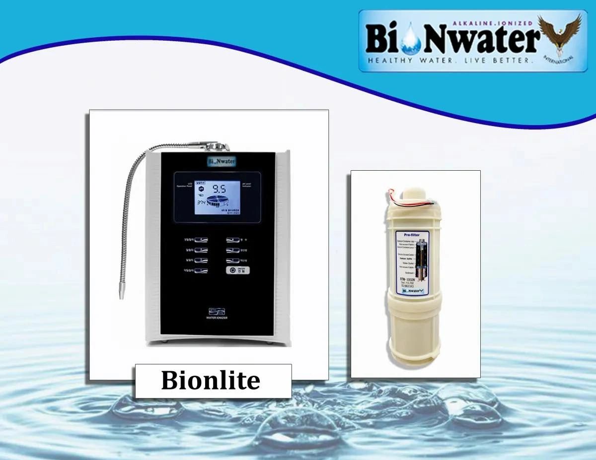 BioNlite Alkaline Ionizer Machine Filter (Black)