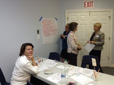 Janet Smola, Director, at a monthly ExOPs  meeting.