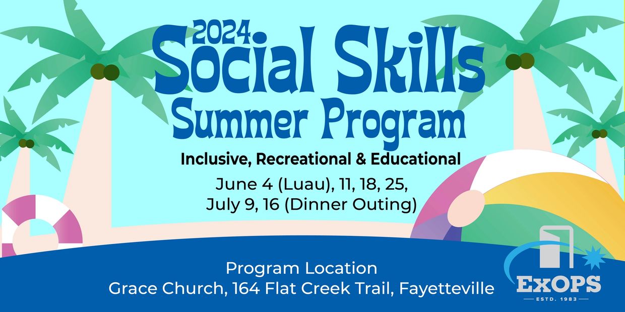 2024 Social Skills Summer Program at Grace Church, Fayetteville.