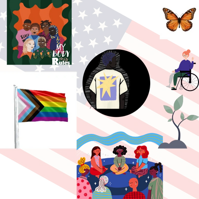 Progressive LGBTQIA flag
Monarch Butterfly