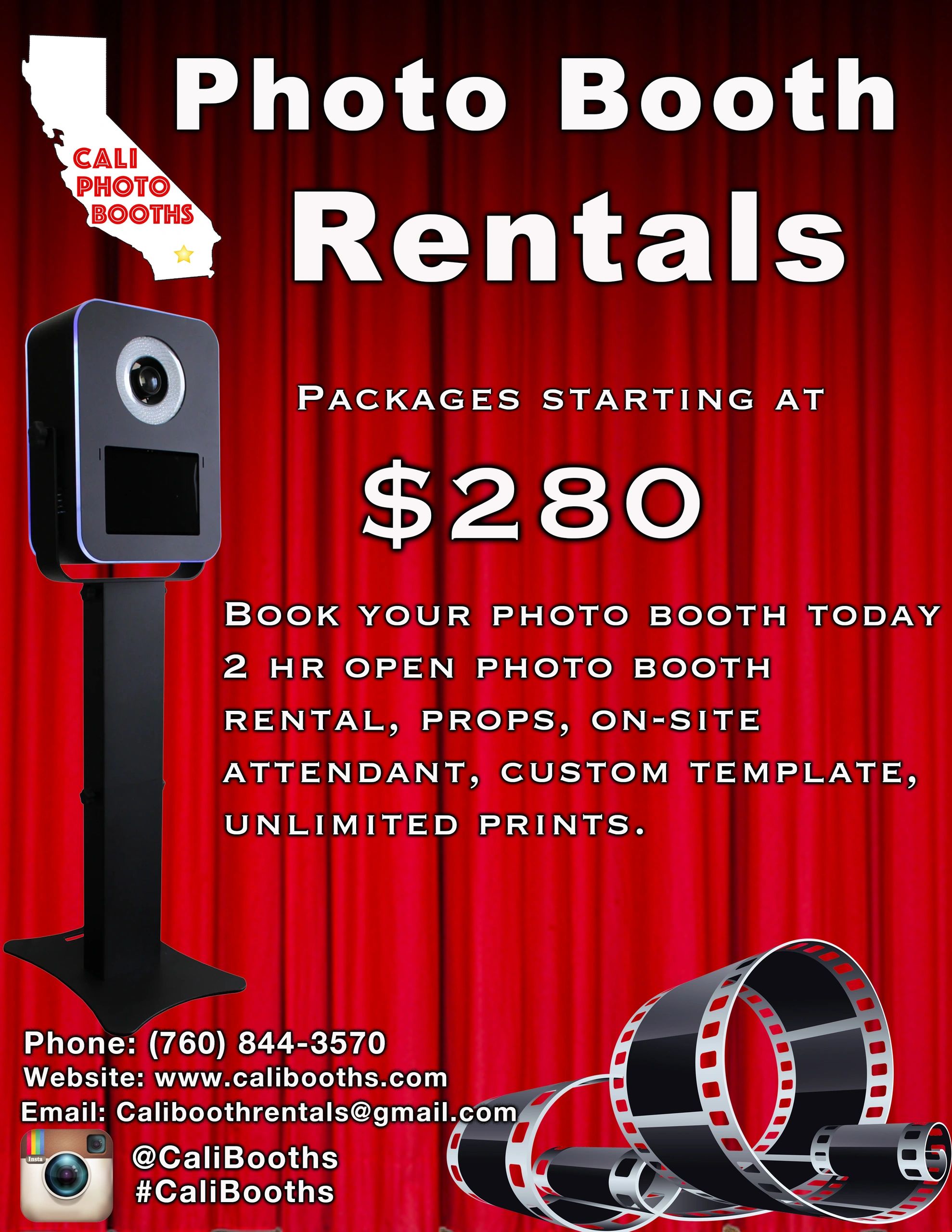Photo Booth Cali Photo Booth Rentals