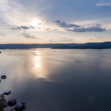 Langston Alabama Lake Guntersville sunset