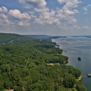 Main Channel of Lake Guntersville in Alabama