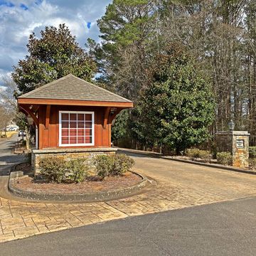 Entrance of the Peninsula at Goosepond Scottsboro Alabama