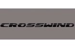 Logo with the word CROSSWIND in bold, italicized font.