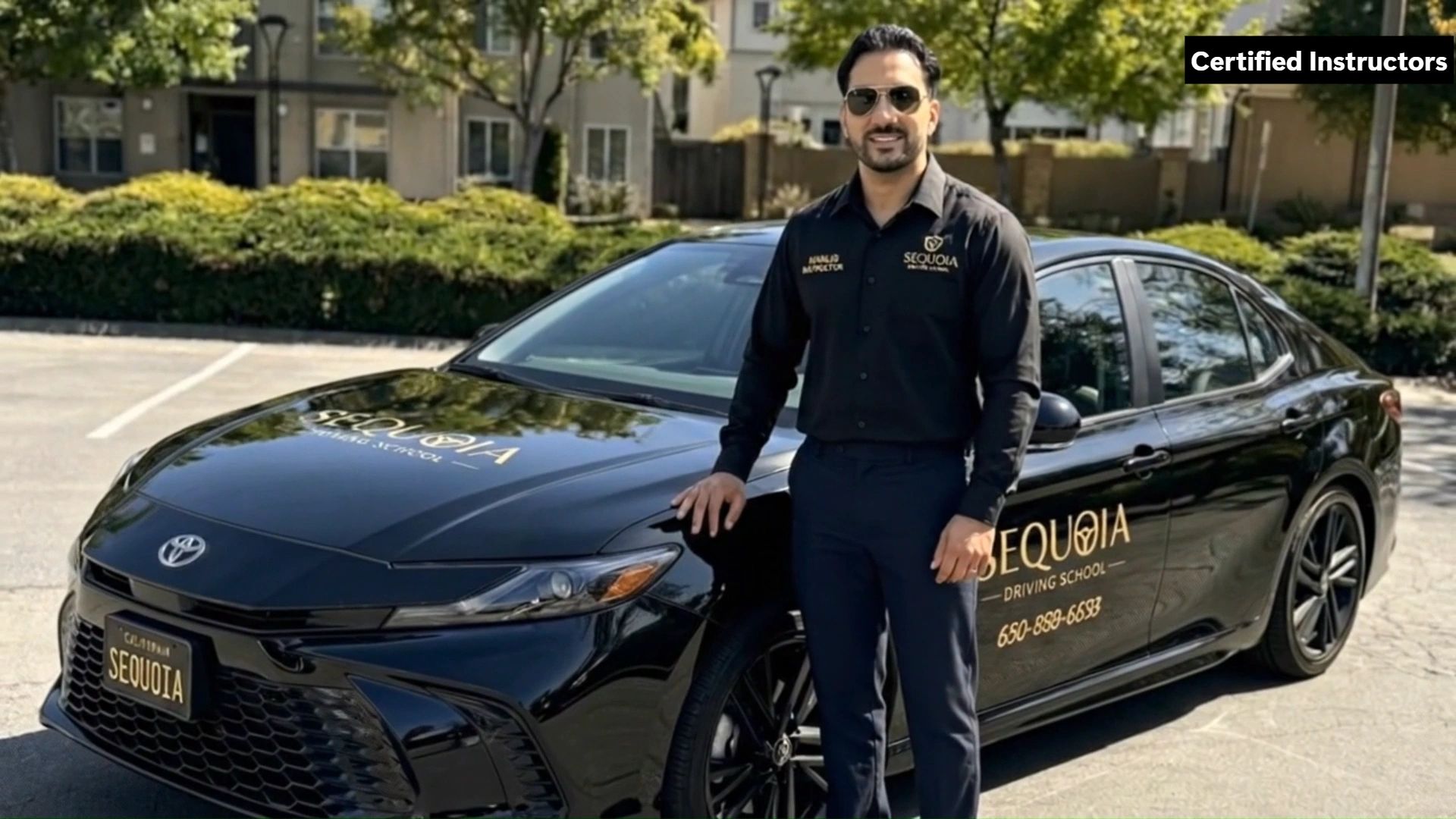 Expert Driving Lessons at Sequoia Driving School