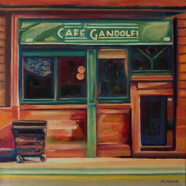 Cafe Gandolfi, Limited Edition Print, Glasgow.