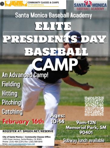 SMBA Presidents day camp 2026