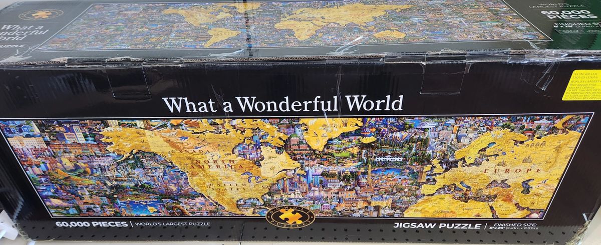 What a Wonderful World - The World's Largest Puzzle