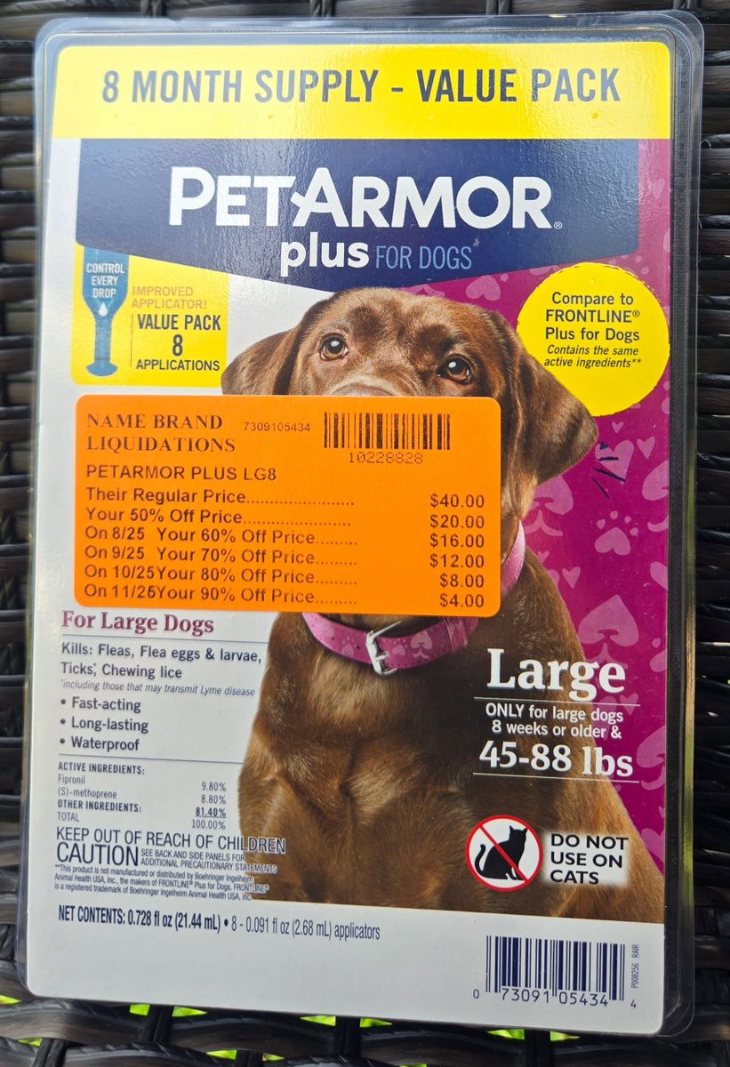 PETARMOR PLUS for Large Dogs