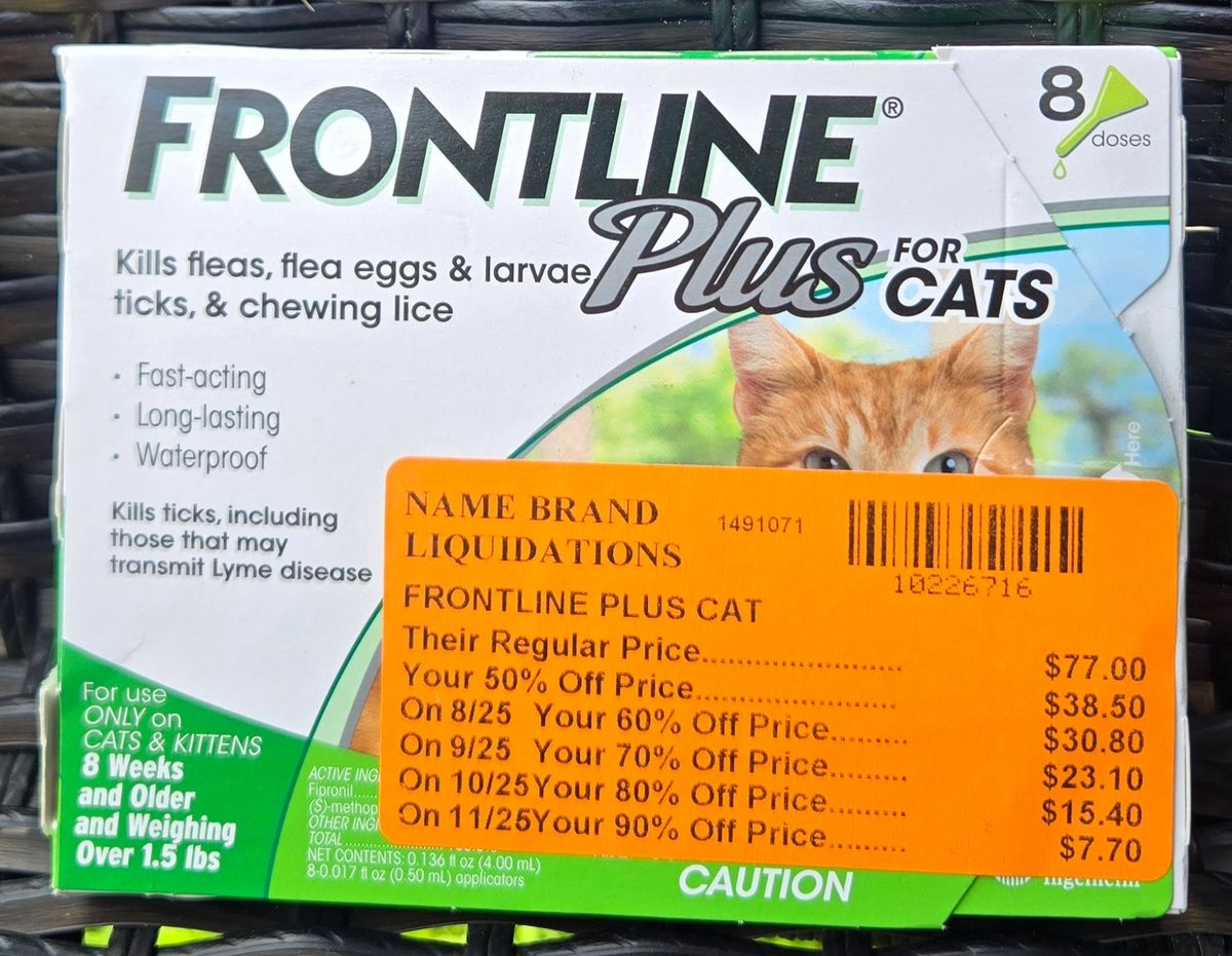 FRONTLINE PLUS for Cats