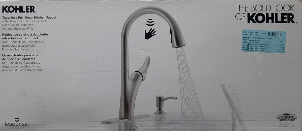 KOHLER Touchless Kitchen Faucet