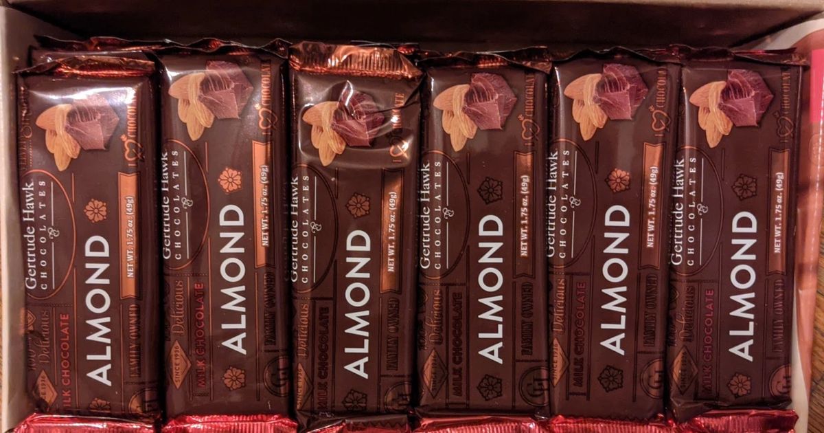 GERTRUDE HAWKS Chocolate Bars