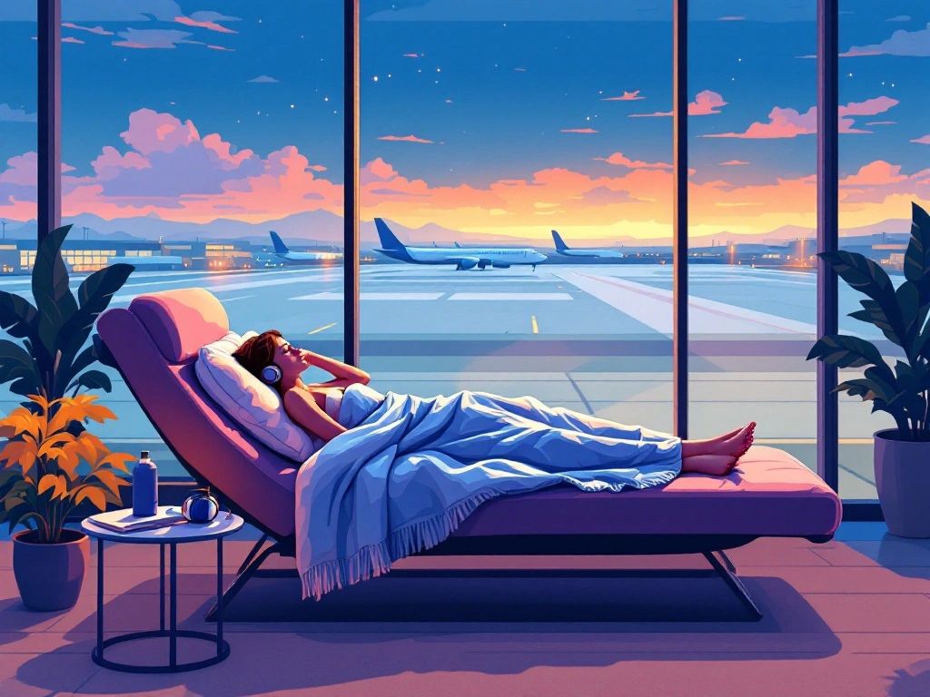 How to Sleep Comfortably at Airports