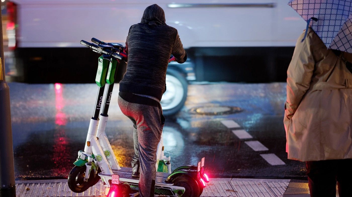 LIME scooters in DC...