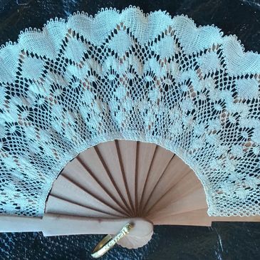 Bobbin Lace Fan