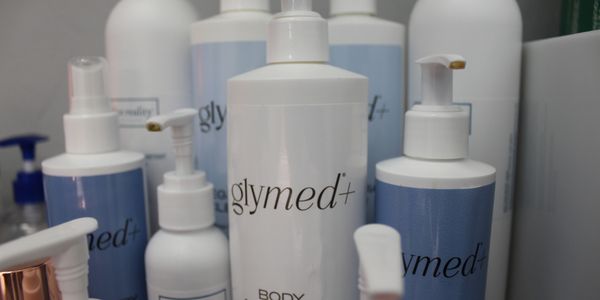 Products include: BioJuve, Epicutis, Face Reality, GlyMed Plus, Hydrinity, Colorescience.