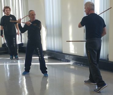 Sifu Hearst and I at one of his Kali seminars