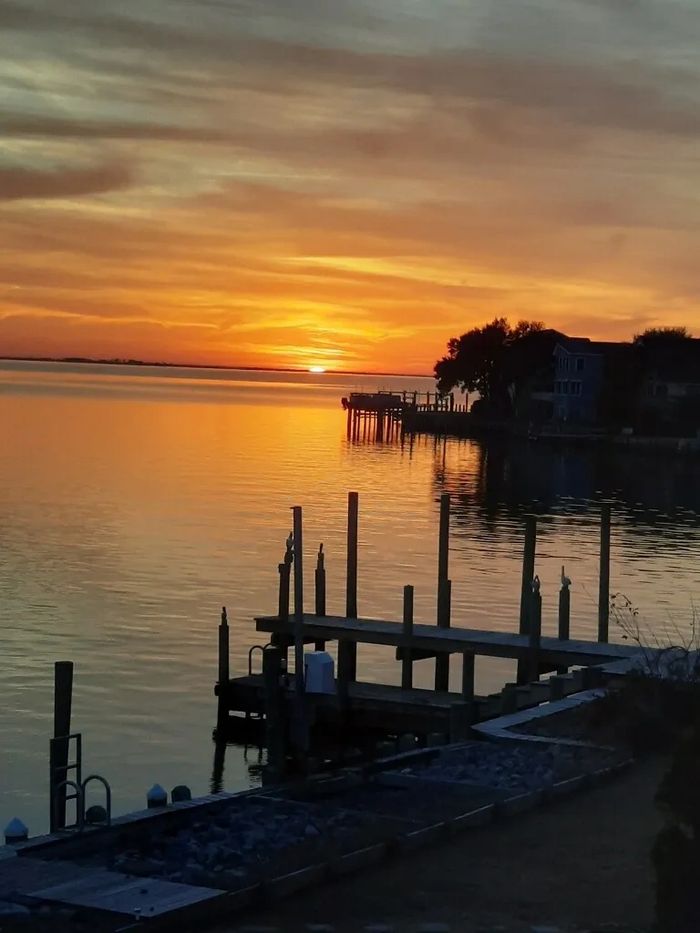 Sunset on Albemarle Sound