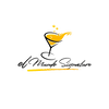 Golden hand with a butterfly above yellow text.