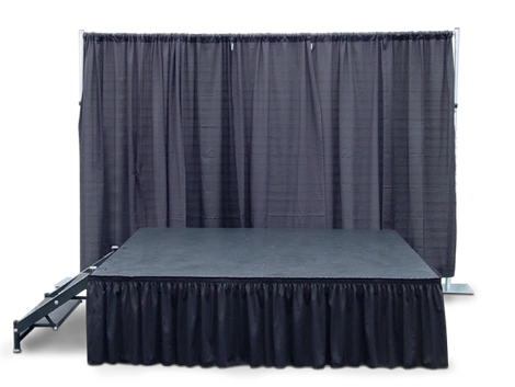 Corporate stage rental Dallas Texas