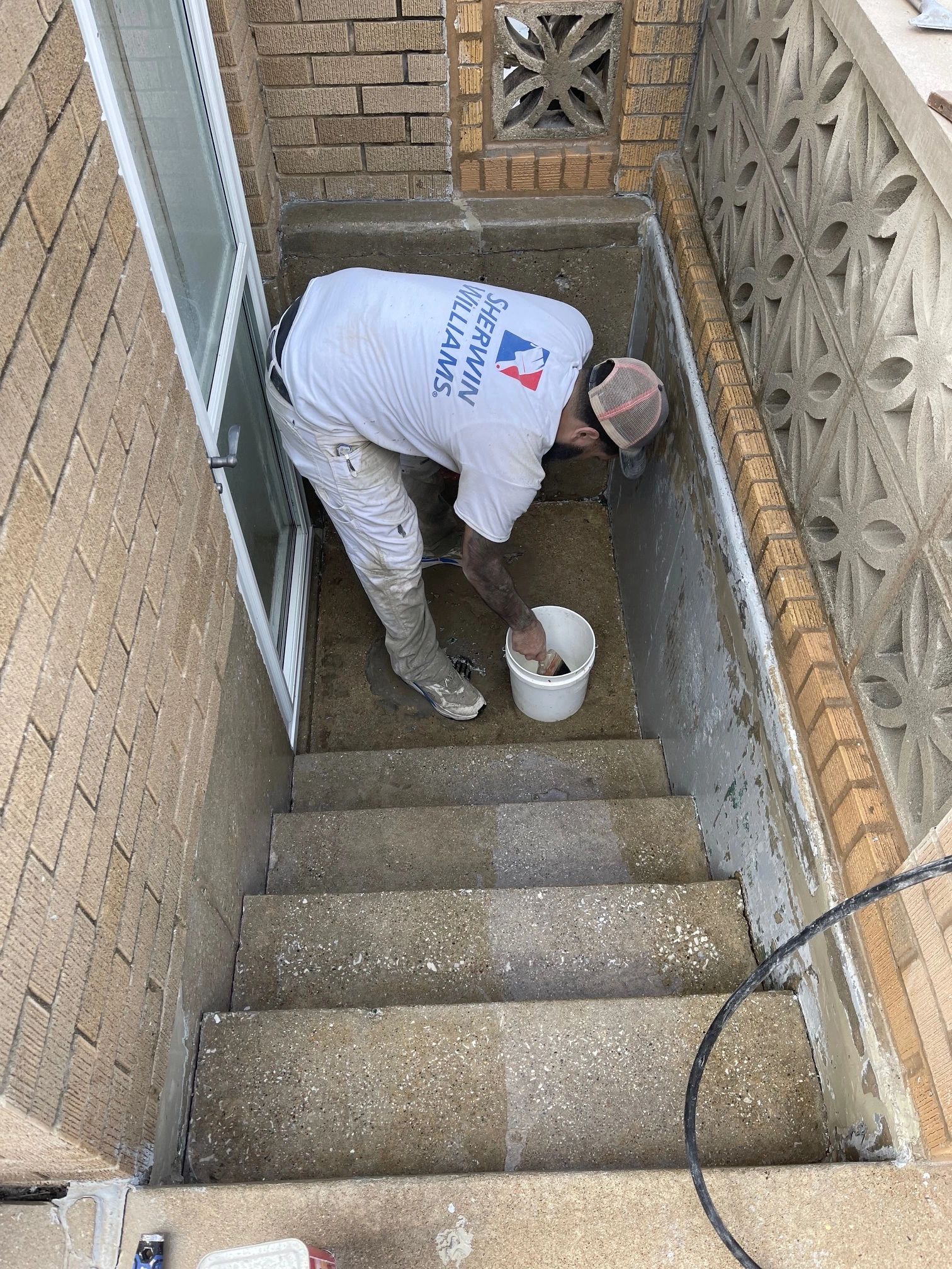 After-Paint-removed-from-front-stairs.