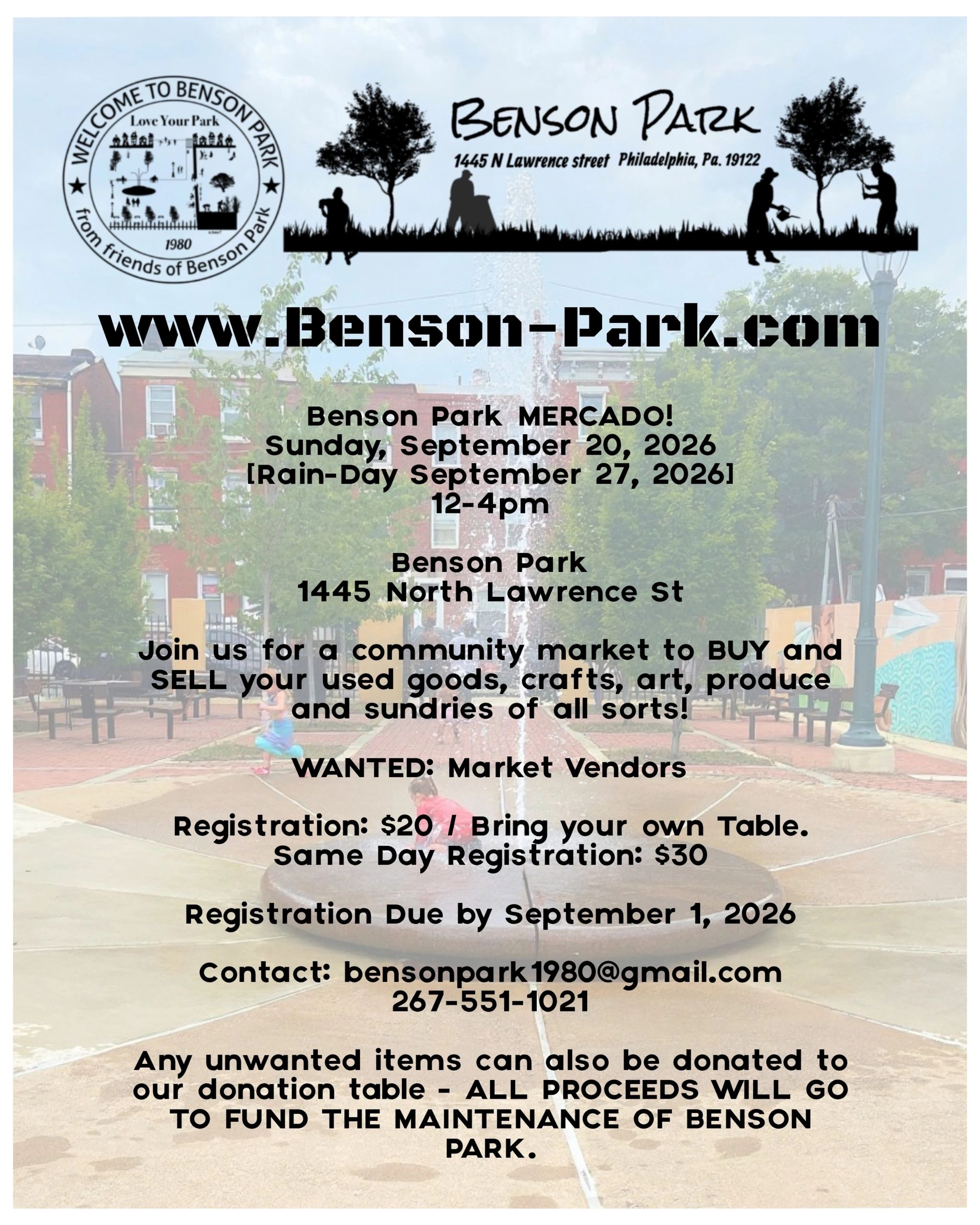 Benson Park Mercado 2026