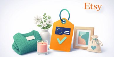 Etsy satıcıları için AB etiket kuralları ve GPSR uyumu (handmade, dekor, tekstil, kişiye özel).