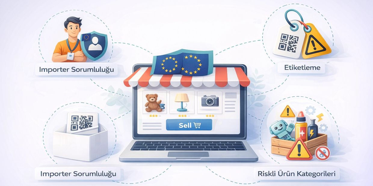 Dropshipping ile AB’ye satış yapanlar için importer sorumluluğu, AB muhatap (AR) gerekliliği