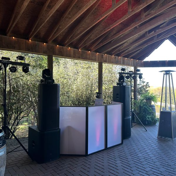 ADJ Wedding Reception Front View In St. Louis Missouri