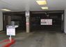 Private security parking in the attached parking structure