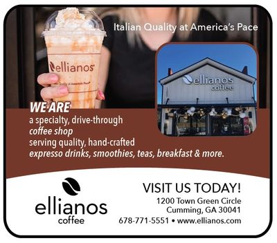 Coffee Cumming Ellianos

Lattes - Smoothies - Freezers exclusive coupons here