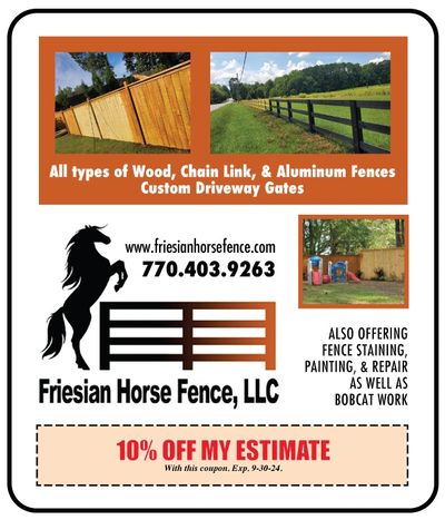 friesian horse fence cumming  ga, exclusive coupons and savings only here