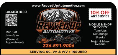 Revved up auto Winston Salem coupon