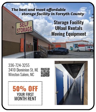 a Self Storage coupons Winston salem