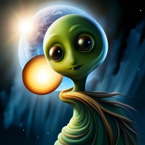 ELO - an extraterrestrial being with a peculiar appearance and personality.