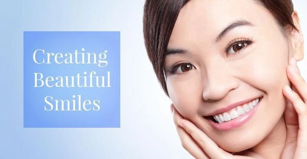 An image of a woman smiling