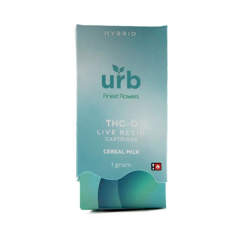 URB Live Resin THCO Vape Cartridge - Cereal Milk