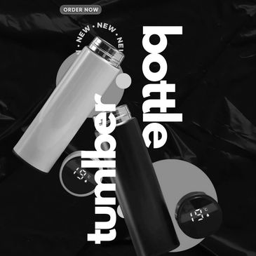 Personalized Tumblers with temperature watch