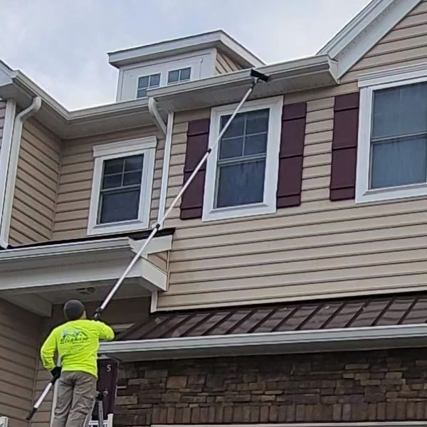 Gutter cleaning , gutter brightening, 