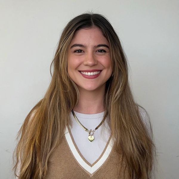 Photo of Tess smiling. 